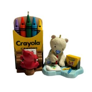 Hallmark Crayola Crayon Ornaments 1991 2008